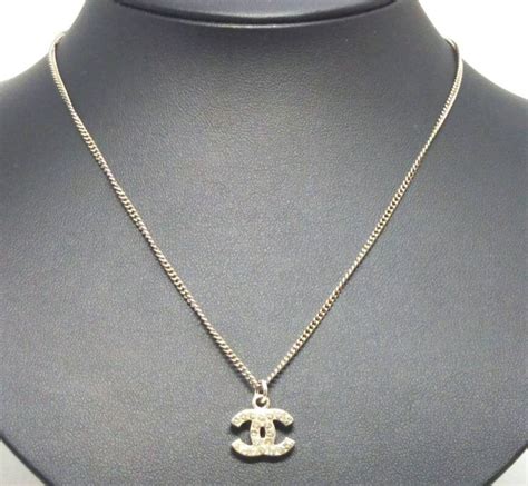 chanel compact bag necklace|chanel necklace set.